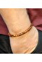 Natural Kuka Tree Men's Elevating Adjustable 33-Bead Rosary Bracelet Eub121