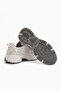 Rozhin White Sequined Thick Sole Women's Sports Shoes - 6