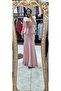 Satin Crepe Evening Dress - 3
