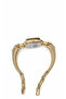 Premium Detailed Square Dial Stone Inlaid Women's Watch - 3