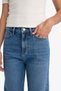 Straight Fit High Waist Straight Leg Long Jean Snow Washed Pants F2955Ax25Wn - 5