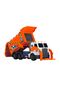 203308369 Dickie Garbage Truck Free Wheel Light Sound B/O Lifting Fork Wt - 6