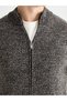 LCWAIKIKI Classic Standard Fit Stand Collar Men's Knitwear Cardigan - 3