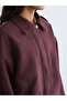 Lcw Modest Shirt Collar Women's Suede Look Jacket - 4