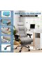 Executive Computer Chair, Ergonomic Adjustable Height with Armrests, Retractable Footrest - 2