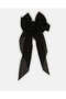 Women Black Embellished Hair Clip