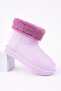Waterproof, Fully Fur-Lined Inside, Mother-Daughter Daily Boots Ug - 4