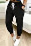 Lastik Paça High Waist Pocketed Sweatpants Jogger