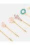 Girls Gold Hair Clip Set (Pack of 6) - 3