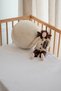 100% Cotton Burumuk Muslin Elastic Fitted Sheet - White Park Bed 70X130 and 80X130 - 3