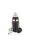 700 ml Neck Strap Stainless Steel Thermos with Straw, Keeps Hot/Cold for 12 Hours, Black Gold Chain - 2