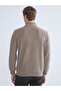 Özmarka New Season Zippered Stand Collar Men's Sweatshirt - 4