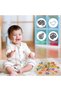 33 pcs Magnetic Fishing Game for Kids Wooden Fish Educational Toys Ocean Animal Games - 5