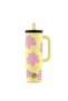Straw Cup Daydreaming Yellow Stainless Steel Thermos with Straw 800 ml
