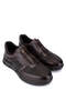 Men's Genuine Leather Brown Sneakers & Sports Boots - 2