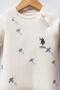 Baby boy waffle romper, 100% cotton - 2