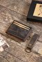 Genuine Leather Magnetic Horizontal Wallet |   With Card Holder |   Keychain with Gift |   Gift Boxed |   Unisex |