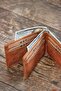 Genuine Leather Magnetic Horizontal Wallet |   With Card Holder |   Keychain with Gift |   Gift Boxed |   Unisex | - 2