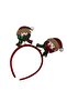 Melkady 555E - Christmas Crown with Bouncy Snowman Figure, Party Accessory - 2