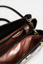 Women Brown Snake Handbag - 4