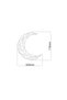Cuier metalic geometric Decorizzly® Moon - 9
