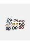 Women Assorted Plain Elastic Hair Band Set (20 Piece)