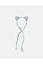 Girls Blue Embellished Headband - 2