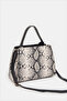 Women Brown Snake Handbag - 2