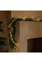 New Year's 160 cm Large Size Pine Garland Set with Lights Led - 5