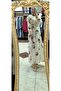 Pattern and Linen Dress - 2