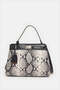 Women Brown Snake Handbag