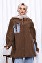 Brown Jeans Paneled Sets - 2