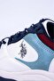 Women's Sneaker Shoes White Blue - 3