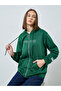 Longline Slogan Print Zip Up Hoodie - 3