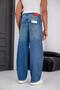 Puertas Men's High Waist Balloon Baggy Fit Loose Fit Jeans - 8