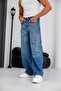 Puertas Men's High Waist Balloon Baggy Fit Loose Fit Jeans - 6
