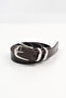 Metal Buckle Patent Leather Belt K2023 - 4