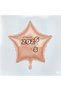 Welcome 2026 Foil Balloon Christmas Ornament Party Decoration Christmas Tree Ornament Rose Gold Star