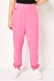 Women Regular Fit Plain Sweatpants, Pink