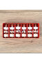 Wooden Carousel Christmas Tree Ornament Gift Pack of 6