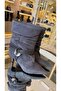 Imported Women's Genuine Leather Suede Boots - 2