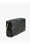 Zippered Knitted Patterned Makeup Bag - 2