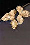 Large Size Flower Figure Women's Steel Earrings 6 cm - 5