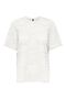 Onlaniri S/S O-Neck Top Jrs Women's White T-Shirt - 15350242