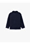 Long-Sleeved Plush Jacket with Snap Button Details and Flap Pockets - 2
