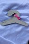 Wooden Children's Hanger 7 Pieces Hangers - Swan Baby Wardrobe Hanger - Cream Color