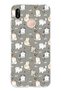 Huawei P20 Lite Compatible Tiny Cute Cats Printed Silicone Case