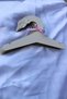 Wooden Children's Hanger 7 Pieces Hangers - Swan Baby Wardrobe Hanger - Cream Color - 6
