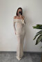 Dantelli Premium New Season Dress - Beige - 6