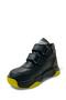 738 Orthopedic 100% Genuine Leather Baby Boy Black Boots - 3